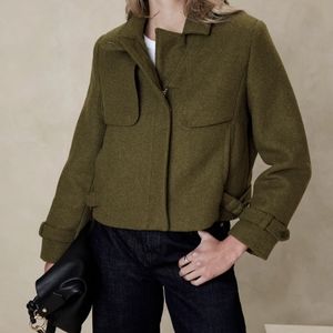Banana Republic Factory Wool Blend Jacket